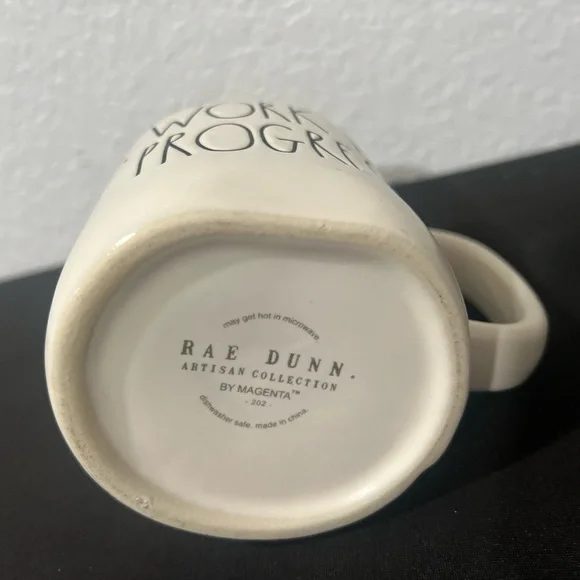Rae Dunn's Work in Progress mug - Picture 2 of 6